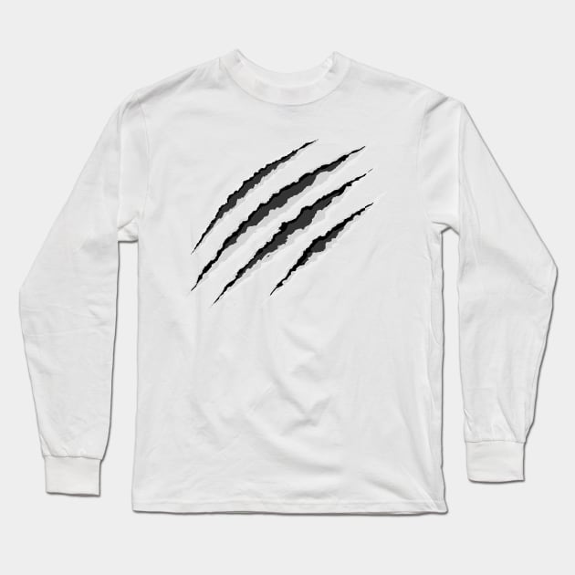 claw Long Sleeve T-Shirt by Spring Moon